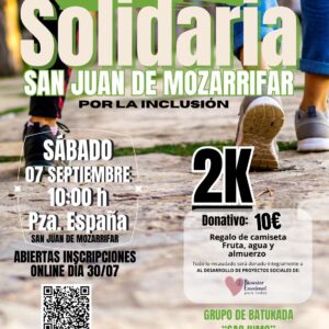 Inscripción Andada Solidaria 2025